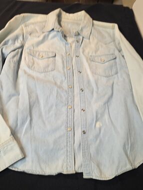 GAP Light Blue Denim Shirt